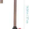 PetzLifeworld Aquarium Fish Tank Black Water Refilling J Pipe with ON- Off Knob Suitable
