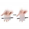 MilesMagic Magician's Lubor Lens Gimmick | Illusion Plastic Sleeve Invisible Card for Creative See Thru Mentalism | Close Up Real Street Stage Magic Tricks