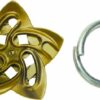 BePuzzled | Helix Hanayama Metal Brainteaser Puzzle Mensa Rated Level 5, for Ages 12 and Up - Image 2