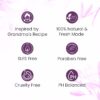 Flower Organics Masoor Dal & Milk Skin | Brightening, Exfoliating, Blackhead & Whitehead Removal Face Pack | Face pack For Men & Women (120ml) - Image 4