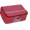 Fashion Bizz Fashion Bizz Maroon Large Quilted Printed Saree Cover Bag Set of 5 Pcs