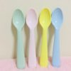 IKEA KALAS 8 no of Spoon, mixed colors, Plastic - Image 2