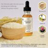 GingerChi Face Serum Skin Brightening Oil Wrinkle Free High in Anti-Oxidants Omega Rich Oils Dark Circle Age Spots Revitalizes Chi Anti-Aging Protection 1oz