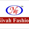 Nivah Fashion Women's Lycra Embroidery Saree with Unstitched Blouse Piece (NH.K817-Gold) - Image 4