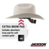 Jackson Western Hard Hat, White, Wide brim (138-19500) - Image 4