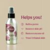 Vilvah Store Rosewater Face Toner | Suitable for Oily Skin | Soothing and Pore Tightening | Face Mist Spray to Hydrate & Refresh Your Skin | Cleanses, Hydrates & Moisturises Skin | Balances & Restores - Image 3