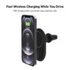 Belkin MagSafe Compatible Car Phone Magnetic Charging Air Vent Mount - Air Vent Phone Holder and Charger for iPhone 14, 13, and 12, Pro, Pro Max, Mini (Power Supply Sold Separately) - Image 2