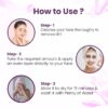 Flower Organics Masoor Dal & Milk Skin | Brightening, Exfoliating, Blackhead & Whitehead Removal Face Pack | Face pack For Men & Women (120ml) - Image 6