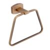 Easyhome Furnish Brass Antique Towel Ring Stand Napkin Towel Stand for Bathroom Towel Holder Napkin Ring Stand for Kitchen Cloth Hanger Towel Hanger for washbasin Bathroom Accessories 1003 - Image 2