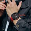 MF MINI FOCUS Men's Watch Fashion Tonneau Wrist Watches (Chronograph/Waterproof/Luminous/Calendar) Silicon Strap Quartz Watch for Men - Image 2