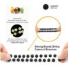 EDMIRIA Unisex Adult Sandalwood Chandan Round Beads Yoga Meditation Handmade Elastic Stretchable Bracelet (Large Brown) - Image 7