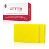 GETRID (2 x 75gm Astringent Face & Body Soap Enriched with Salicylic acid and Sulphur/Sulfur Cleansing Bar for Skin Prone to Acne & Blemishes Protection Soap for Oily Skin