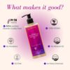 SugarBoo Curls Citrus & Hibiscus Moisture Hold Gel (250ml) for Dry, Frizzy, Wavy, Curly Hair. Vegan & CG Friendly. No Parabens, Sulphates & Other Nasties - Image 4