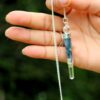 Jet Blue Kyanite Wand Pendulum Free Booklet Jet International Crystal Therapy Genuine Healing Reiki Chakra - Image 3