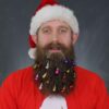 DecoTiny 16pcs Beard Ornaments. 4 Sounding Jingle Bells and 12 Colors of Christmas Baubles Great Gift Idea! (4 Bell+12 Baubles) - Image 2