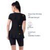 Veloz Women's Aqua Neon Quick Drying Anti-Chafing Swim Dress I Swimming Costume I Swimwear for I One-Piece Swimsuits I Swimsuit (XX-Large Blue) - Image 3