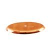 IndianArtVilla Hammered Copper Oval Tray Plate, Serving Tea Coffee, Home Décor, Tableware, 12'' Inch - Image 3