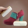 Shoe Mistri Rubber Crepe Soft Shoe Brush - Suitable for Leather Cleaning Suede & Nubuck Boots, Bags and Belts (Handcrafted Suede Brush for Shoes), Multicolour - Image 6