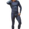 TSLA Men's Thermal Underwear Set, Microfiber Soft Fleece Lined Long Johns, Winter Warm Base Layer Top & Bottom, Soft Micro Fleece Dark Grey, Small - Image 8