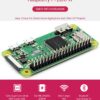 Built-in WiFi and Bluetooth Pi Zero WH, Zero WH Package Comes with Raspberry Pi Zero W with 40PIN Pre-Soldered GPIO Headers +Mini HDMI to HDMI Adapter +Micro USB OTG Cable
