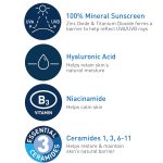 CeraVe Hydrating Mineral Sunscreen with Sheer Tint | Tinted Mineral Sunscreen with Zinc Oxide & Titanium Dioxide | Blends Seamlessly For Healthy Glow | Tinted Moisturizer with SPF 30 | 1.7 Fluid Ounce