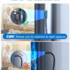 90 Degree to 90 Degree Optical Audio Cable, EMK 360 Degree Swivel Adjustable Right Angled on Both Ends Optical Cable for Home Theater, Sound bar, TV, PS4, Xbox & More(5ft/1.5m)