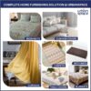 Urban Space Cotton Curtains for Door Bedroom, Living Room Printed Curtains with Tieback Pack of 2 Curtains - Door - 58W x 86L inches Humming Bird Blue - Image 6
