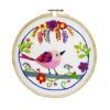 Embroiderymaterial Cross Stitch Hand Embroidery Bird in Garden Design DIY Kit- Step-by-Step Instruction - Image 5