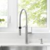 BLANCO, Satin Nickel 441332 CULINA Semi-Pro Kitchen Faucet with Magnetic Handspray, 2.2 GPM - Image 3