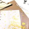 Binder Index PP & Paper Dividers for 8.5 inch/6 inch A5/A6 6-Holes Cover Ring Binder (Divider Ruler, A5/21cm*15cm/8.5 Inch) - Image 3