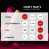 Faces Canada Comfy Matte Lip Color | 10Hr Long Stay with Comfort | Almond Oil | Never Down 05 3ml - Image 6