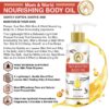 Mom & World Mother Nourishing Body Oil – Complete Moisturising, 100% Pure Oils - No Mineral Oil, 200 ml (MOMWLD04) - Image 2