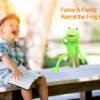 illuOKey Kermit The Frog Puppet, The Muppets Movie Soft Stuffed Plush Toy, 20 inches - Image 2