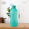 Oliveware Jumbo 2 Litre Water Bottle Blue | for Home, Office & Gym | 2000 ML Jumbo Size | Sturdy with Holder | BPA Free Premium Bottle | Best Big 2L Bottle (Pack of 1) - Image 4