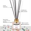 Soul & Scents Reed Diffuser Set | 4.06 oz (120ml) Blossom Scented Diffuser with Free Fiber Sticks (1 Pack) | Home Fragrance Essential Oil Reed Diffuser for Bathroom Shelf Décor, Office & Bedroom - Image 4