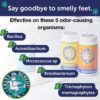 Gran's Remedy Natural Shoe Deodorizer and Foot Odor Eliminator Powder for Men, Women, and Kids, Absorb Sweat and Moisture, Neutralize Smelly Odors, Cooling - Image 4