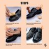 Shoe Mistri Hand Made Natural Horse Hair Shoe Brush for Cleaning, Shining & Buffing Boots, Shoes Polish & Other Leather Care Size with (10 x 3.4 x 4.5cm)(Brown) - Image 4