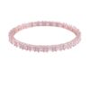 I Jewels 18k Rose Gold Plated Indian Wedding Bollywood Emerald CZ Diamonds Designer Brass Kada/Bangles Set Jewelry for Women (ADB305RG-c) Set of 2 - Image 4