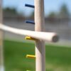 Get Out! Wooden Limbo Game for Kids Adults, 5ft Tall Limbo Stick Set Limbo Kit, Limbo Pole and Base for Luau Party Games - Image 5