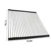 Ahyuan Roll Up Dish Drying Rack Multipurpose Kitchen Dish Rack Roll Over The Sink Dish Drying Rack Portable Rolling Dish Drainer for Kitchen Sink RV Accessories (Black, 17.7''X19.7'') - Image 2
