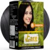VCare Natural Herbal Hair Dye Powder | Apply for Dry Hair |100% Organic Henna Black Dye Hair Color Boost Shine and Hair Growth - 60 gm (Pack of 5) - Black - Image 6