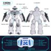 SONOMO Toys for 6-9 Year Old Boys, RC Robot Gifts for Kids Intelligent Programmable Robot with 2.4GHz Sensing Gesture Control - Upgraded Version (White) - Image 4