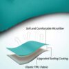 Betus Inflatable Camping Travel Pillow - Compressible, Compact, Comfortable, Ergonomic Ultralight Travel Pillow for Neck & Lumbar Support for Trips, Backpacking and Camping (Turquoise) - Image 2