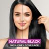 VCare Shampoo Hair Colour Shampoo For Unisex, 180ml (Black) - Image 6