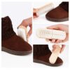 Shoe Mistri Rubber Crepe Soft Shoe Brush - Suitable for Leather Cleaning Suede & Nubuck Boots, Bags and Belts (Handcrafted Suede Brush for Shoes), Multicolour - Image 5