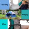 Betus Inflatable Camping Travel Pillow - Compressible, Compact, Comfortable, Ergonomic Ultralight Travel Pillow for Neck & Lumbar Support for Trips, Backpacking and Camping (Turquoise) - Image 6