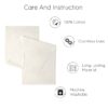 Encasa 100% Cotton Hemstitched Table Runner for 4 Seater with Natural & Size Large 13x59 in for Dinning Table Fall Decoration, Halloween & Christmas Festivals - Machine Washable - Image 2