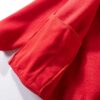Spring&Gege Youth Solid Full-Zip Polar Fleece Jacket for Boys and Girls Size 9-10 Years Red - Image 3
