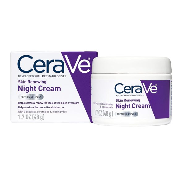 CeraVe Renewing System, Skin Renewing Night Cream, 1.7 Ounce, 48 g (Pack of 1) (B00SNPCSUY)