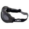 Global Vision Big Ben Motorcycle Goggles with Black Frames + Smoke Lenses - Image 2